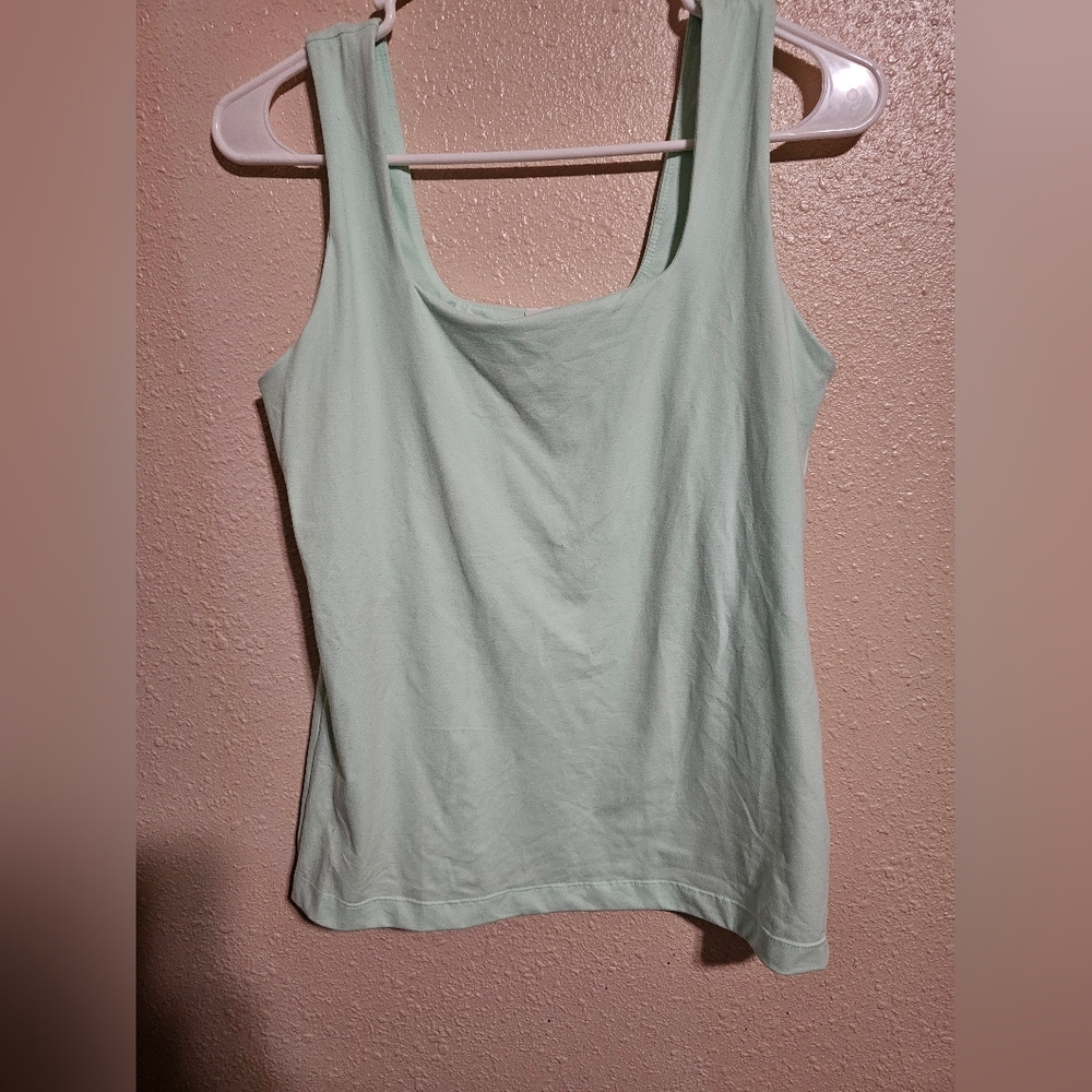 Mint Green Tank Top Size L